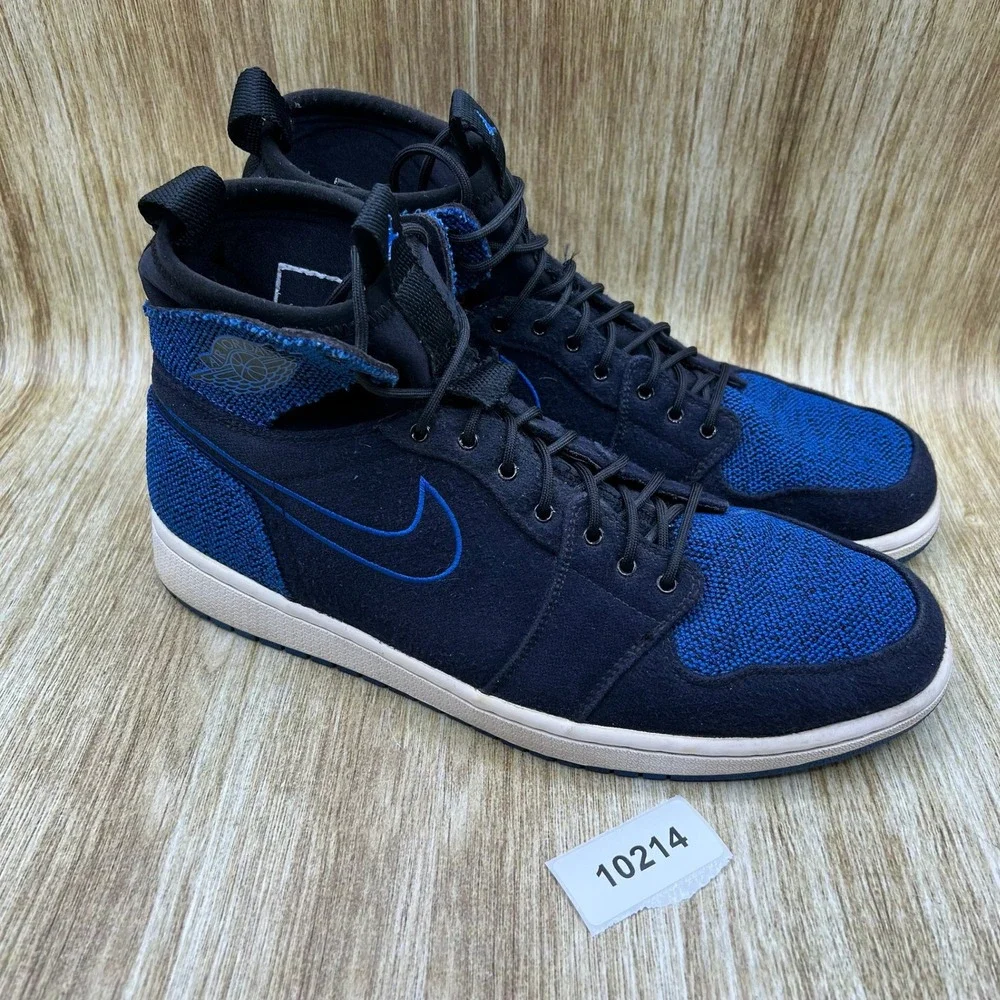 Nike Air Jordan 1 Retro High Ultra Royal Men's 12 Blue Black Suede 844700-007